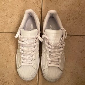 Adidas superstar mens shoes like new
